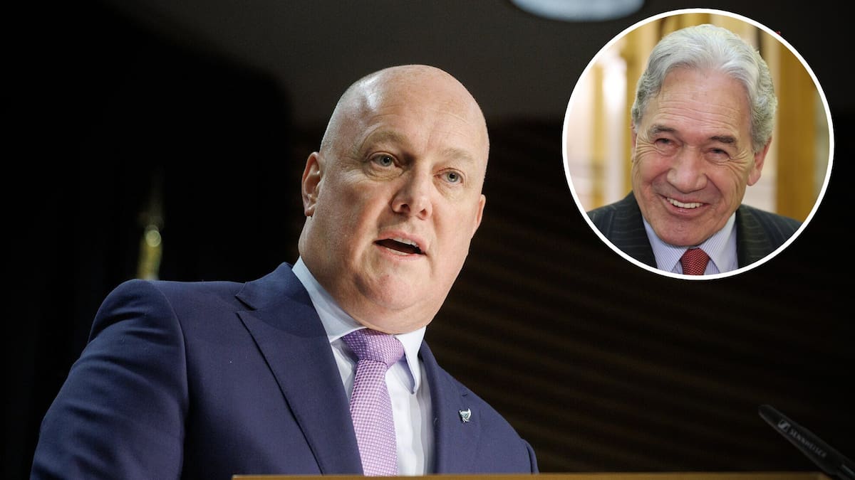 Christopher Luxon fires up at Winston Peters, says NZ First responsible for Prime Minister Dame Jacinda Ardern