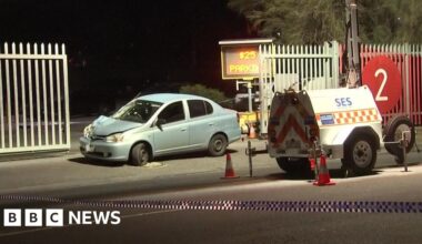 Melbourne: One dead after car crashes into pedestrians, police say - BBC