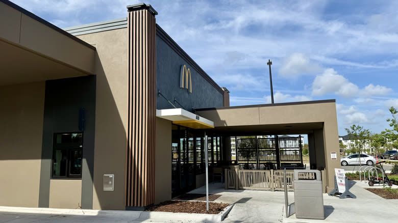 Outside of McDonald's location