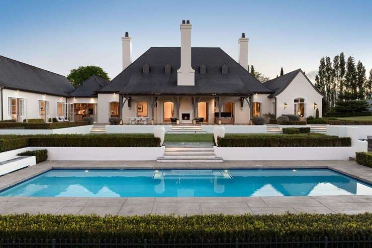 An eight-bedroom, eight-bathroom property on Goldflats Lane is top-of-the-line living in Auckland's Coatesville. Photo / Supplied