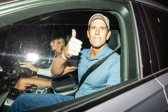 The Herald continued to do its job, capturing an image of Ben Roberts Smith departing Silverwater Correctional Complex.