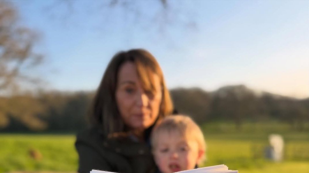 James Middleton shares a rare candid snap of his mother Carole Middleton spending quality time with her two-year-old grandson, Inigo