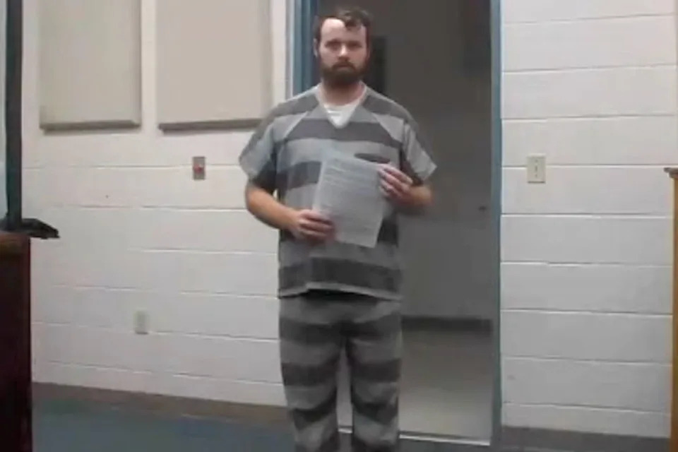 Joseph Duggar appearing in a Florida courtroom on March 31Credit: Fourteenth Circuit/YouTube