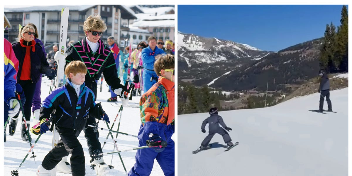 Archie Follows in Dad Prince Harry’s Footsteps on Family Ski Trip