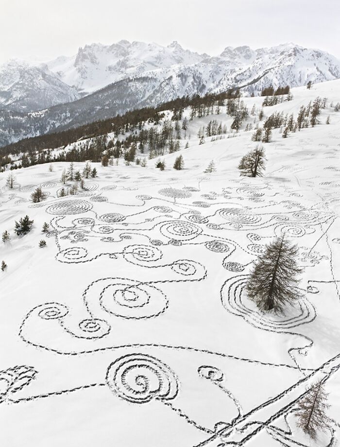 Snow Drawings