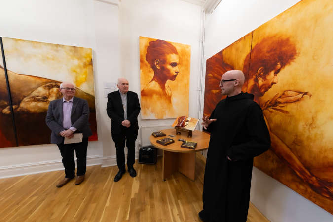 Monk-artist explores the 'messiness of life' in Limerick Museum exhibition