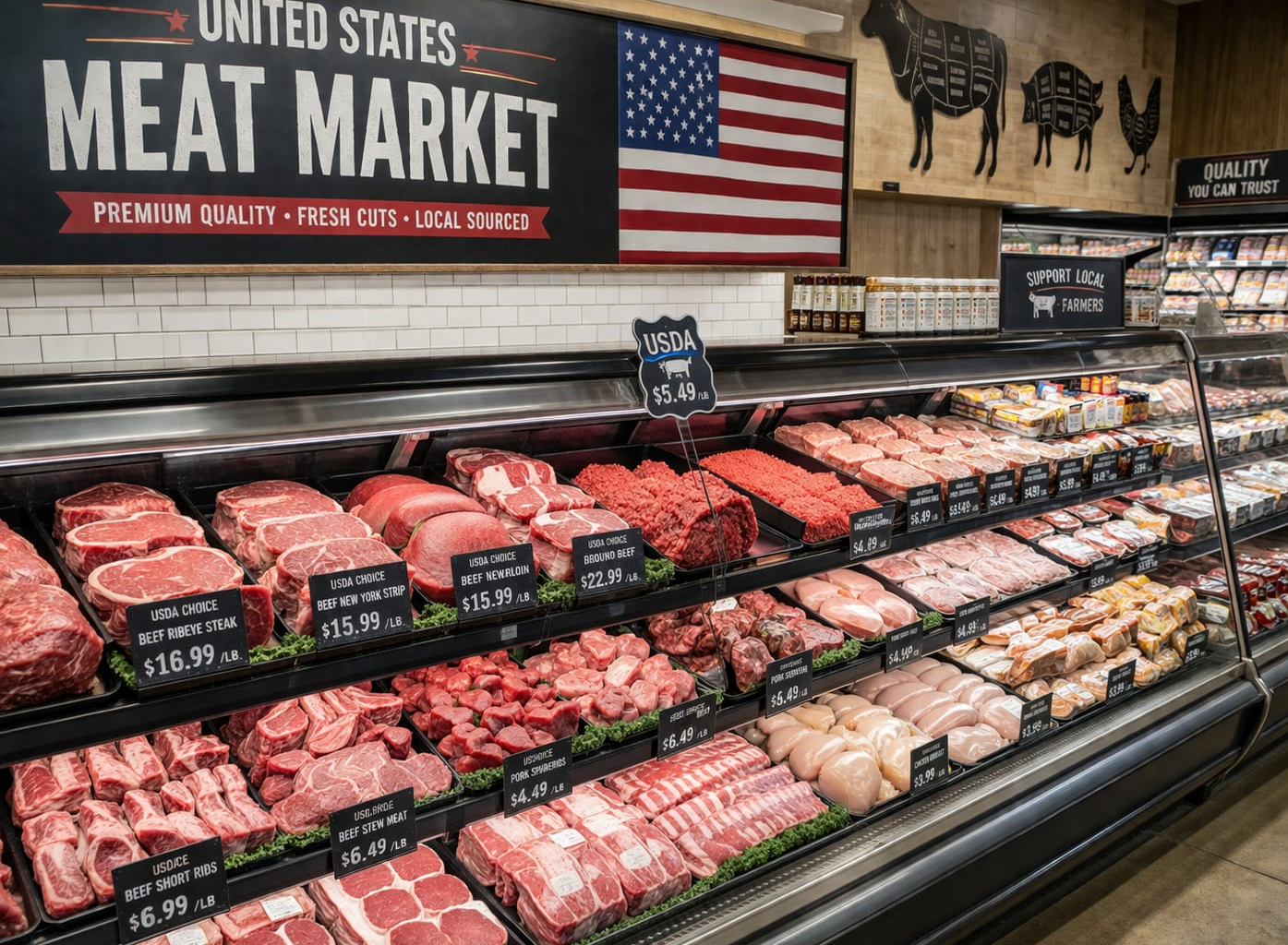 United States Meat Market: Steady as a Rock Protein Powerhouse