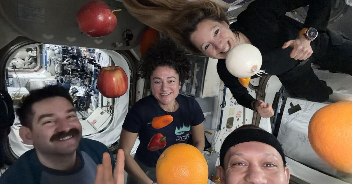 International Space Station crew celebrates arrival of fresh food | Northwest & National News