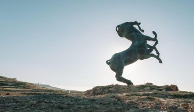 An eight-legged horse appeared at Xwejni, and not everyone is happy about it
