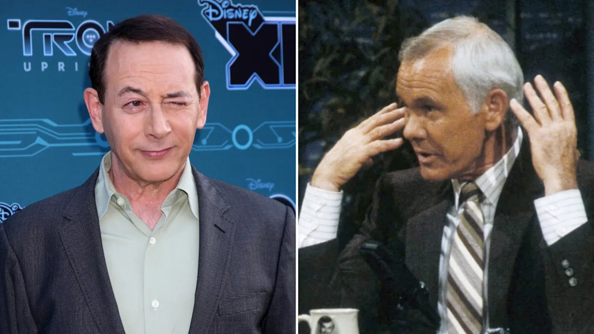 Paul Reubens Was Banned From The Tonight Show By Johnny Carson For One Reason