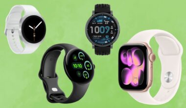 The best smartwatches for health tracking (Image via Apple, Samsung, Google, Amazfit)