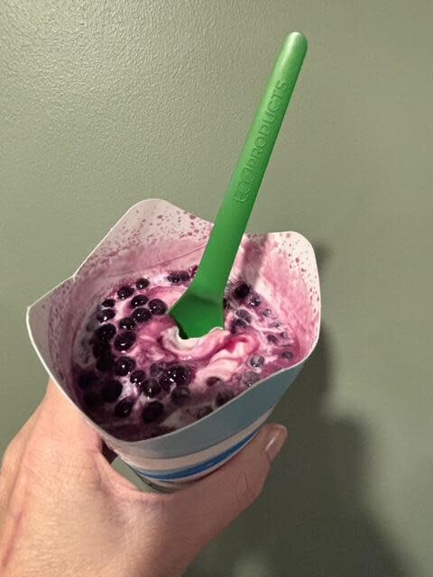 My McFlurry had kind of melted by the time I got home because the McDonald's closest to my house didn't have it. Insert your favorite "McDonald's eternal broken ice-cream machine" joke here.