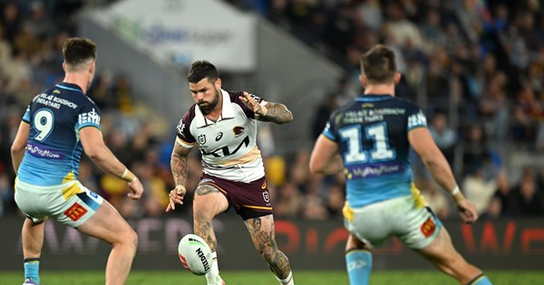 Adam Reynolds, Brisbane Broncos, Round 5, Titans v Broncos, NRL season 2026