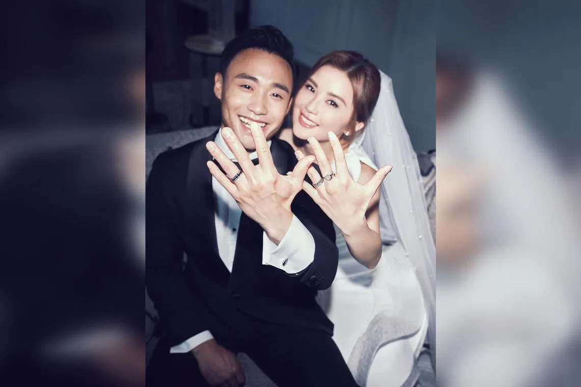 Charlene Choi announced her marriage to fitness coach Elvis Lam on social media on April 28.