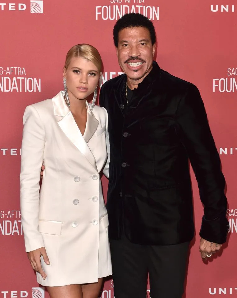 Sofia Richie Grainge and Lionel Richie in 2017.Credit: Getty Images