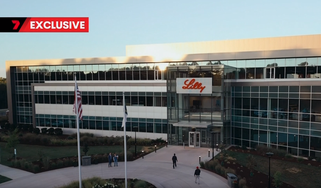 Pharmaceutical company Eli Lilly.