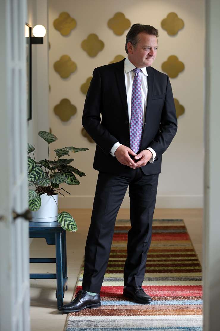 Rawdon Christie says he's learned a lot since becoming a real estate agent: 