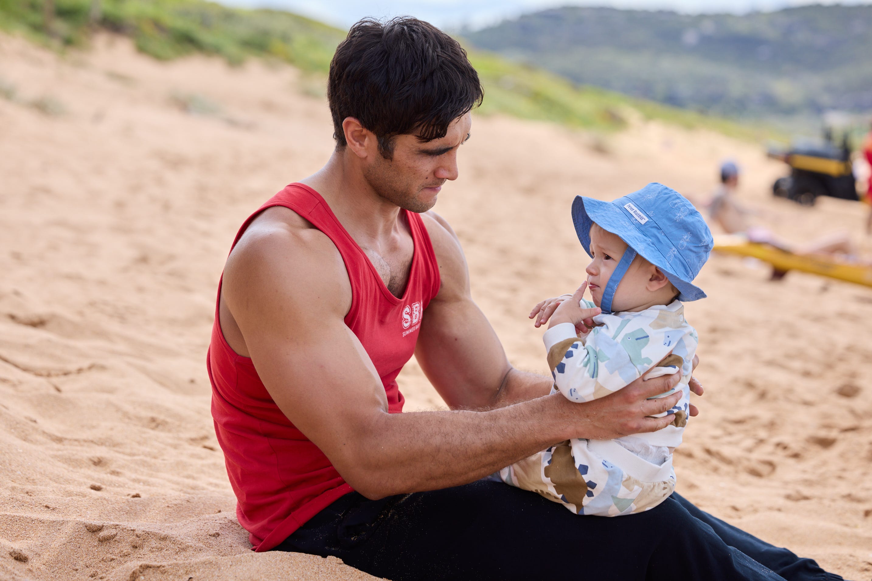 tane parata and baby archie in home and away