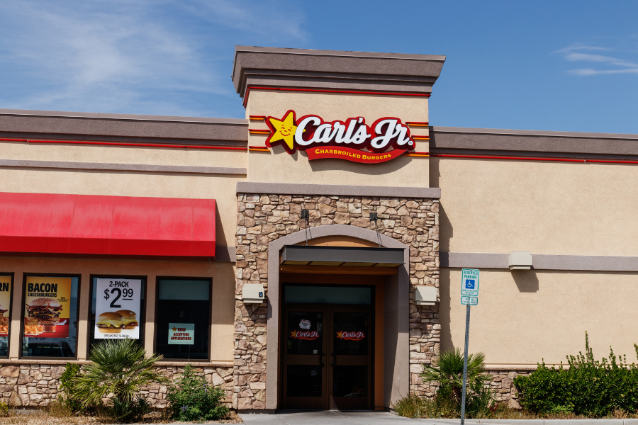 More than 600 of Carl’s Jr. 1000 locations are in California