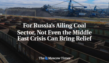 For Russia’s Ailing Coal Sector, Not Even the Middle East Crisis Can Bring Relief