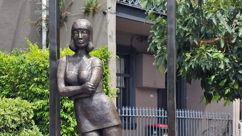 And the new statue in 2025. (Supplied: Loui May)