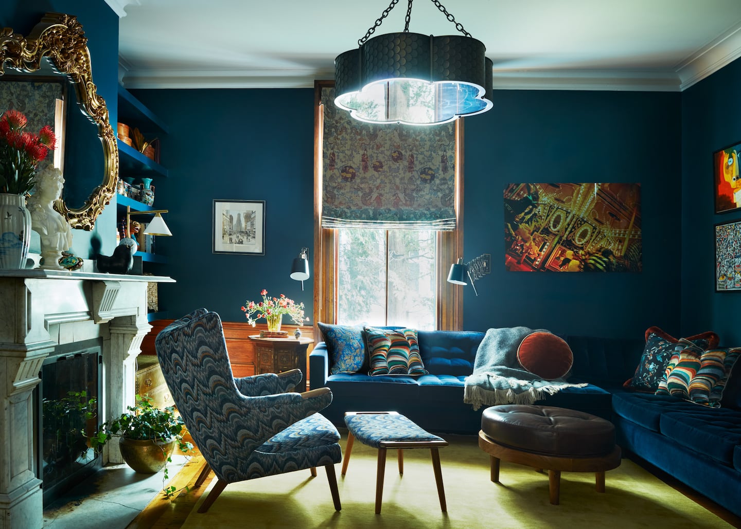 After: The living room.