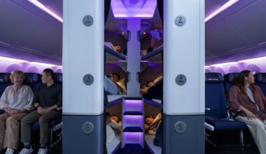 Air New Zealand's Bunk Beds Will Soon Be Bookable Aboard Select Dreamliners