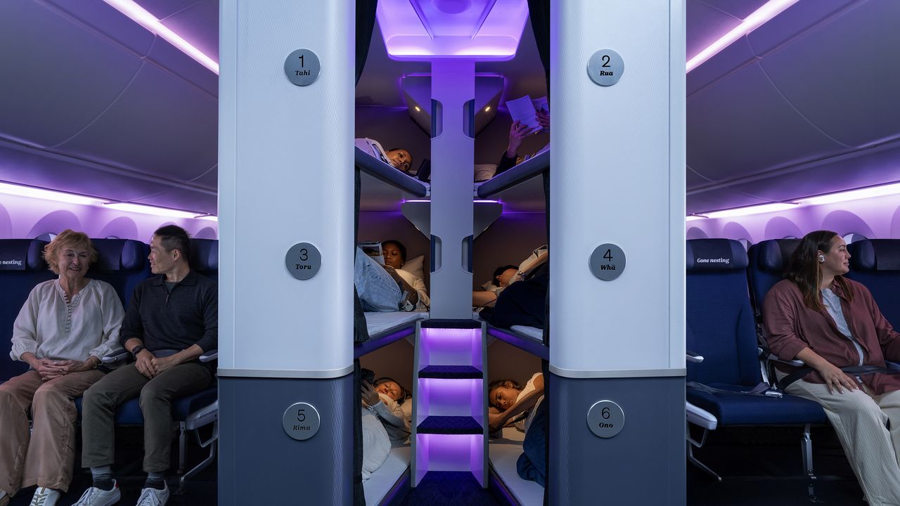Air New Zealand's Bunk Beds Will Soon Be Bookable Aboard Select Dreamliners
