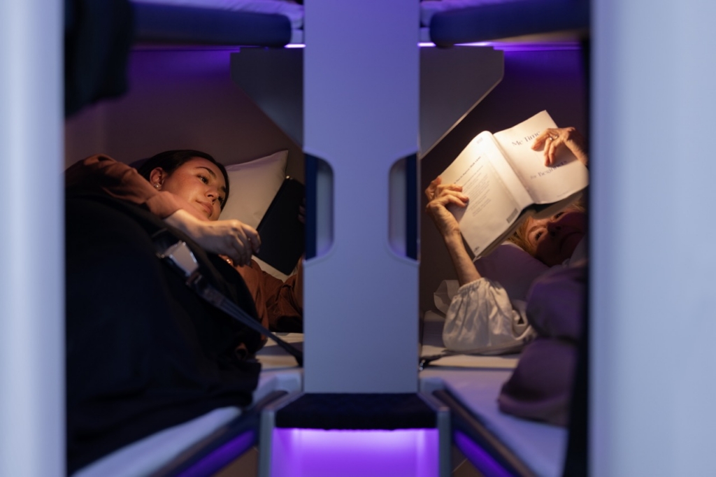 Air New Zealand Economy Skynest