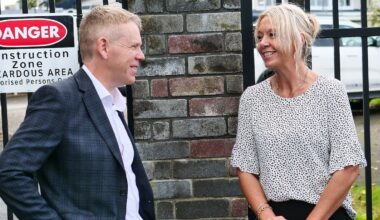 Waikato flooding: Labour leader Chris Hipkins visits damaged Ōtorohanga school