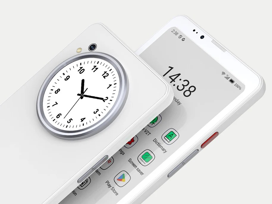 BigMe unveils HiBreak Dual smartphone with a color E Ink screen and a rear display