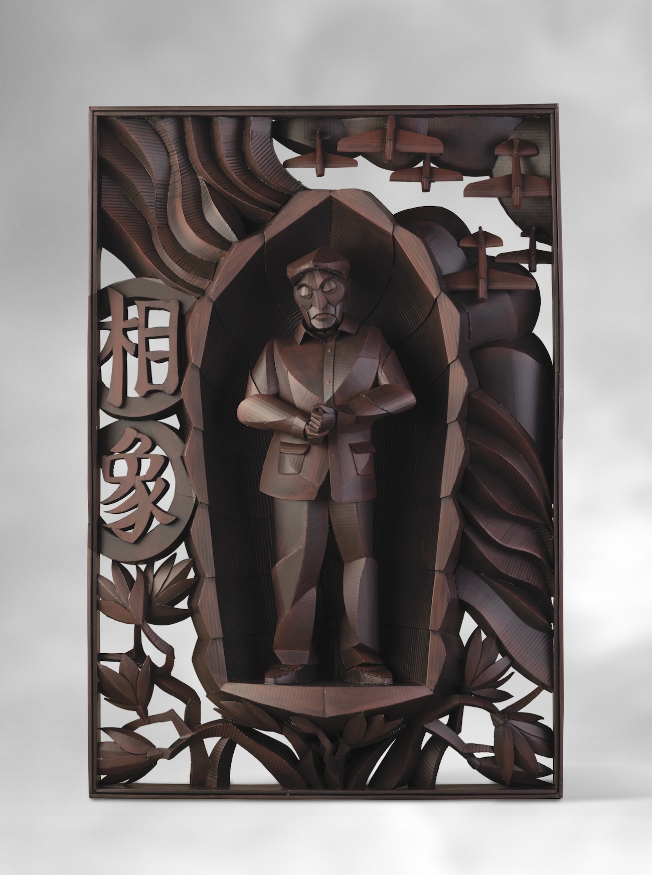 Cardboard Sculptures by Warren King