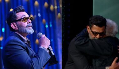 Bobby Deol gets Emotional Accepting Award for Dharmendra f