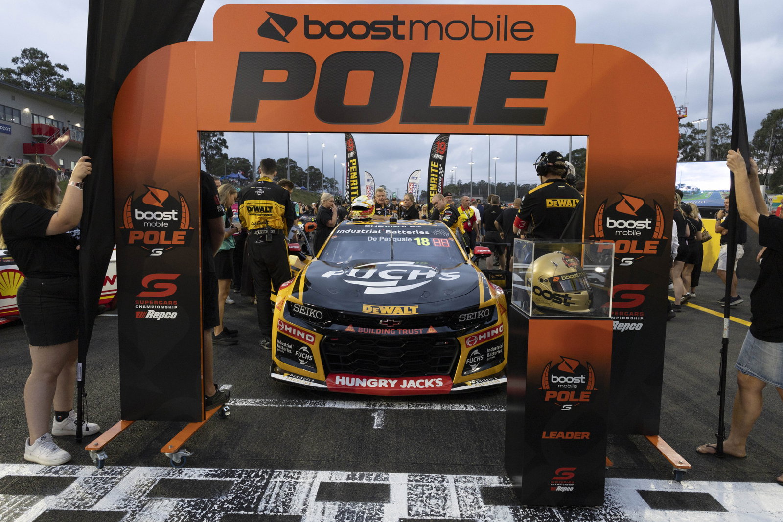 Supercars backflips on pole position prize money cut