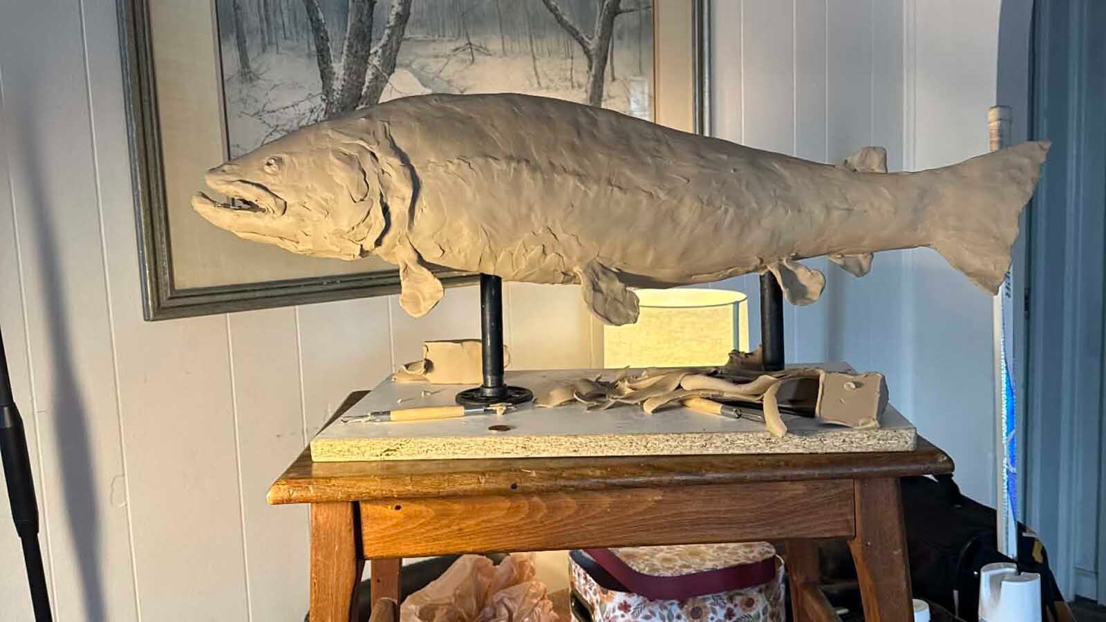 Brandon Clark of Cheyenne created a fish sculpture in 1998 that caught the eye of Michael Adams, a professional artist and co-founder of the Arts Alive Gallery in Breckenridge.