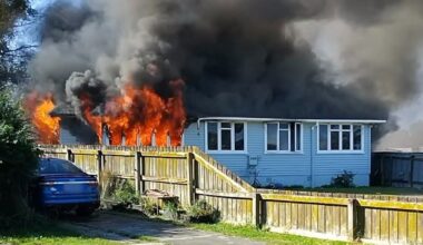 Fire guts Taruheru Crescent Kāinga Ora home in Riverdale, Gisborne