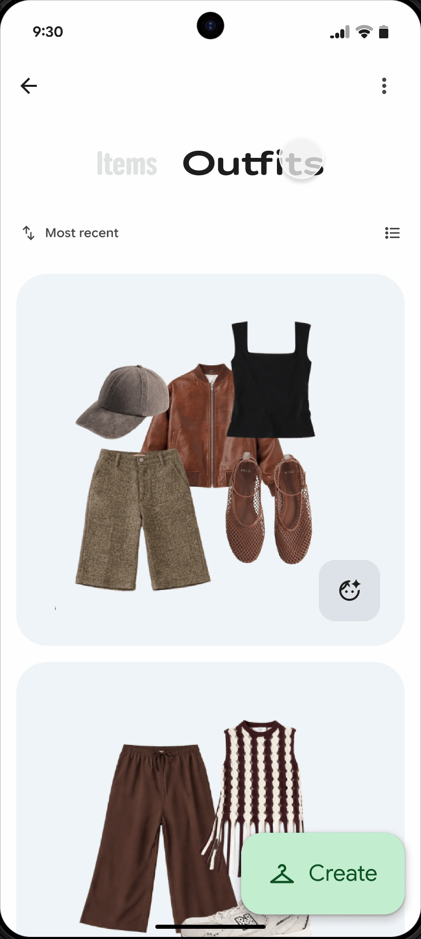 new wardrobe feature in Google Photos