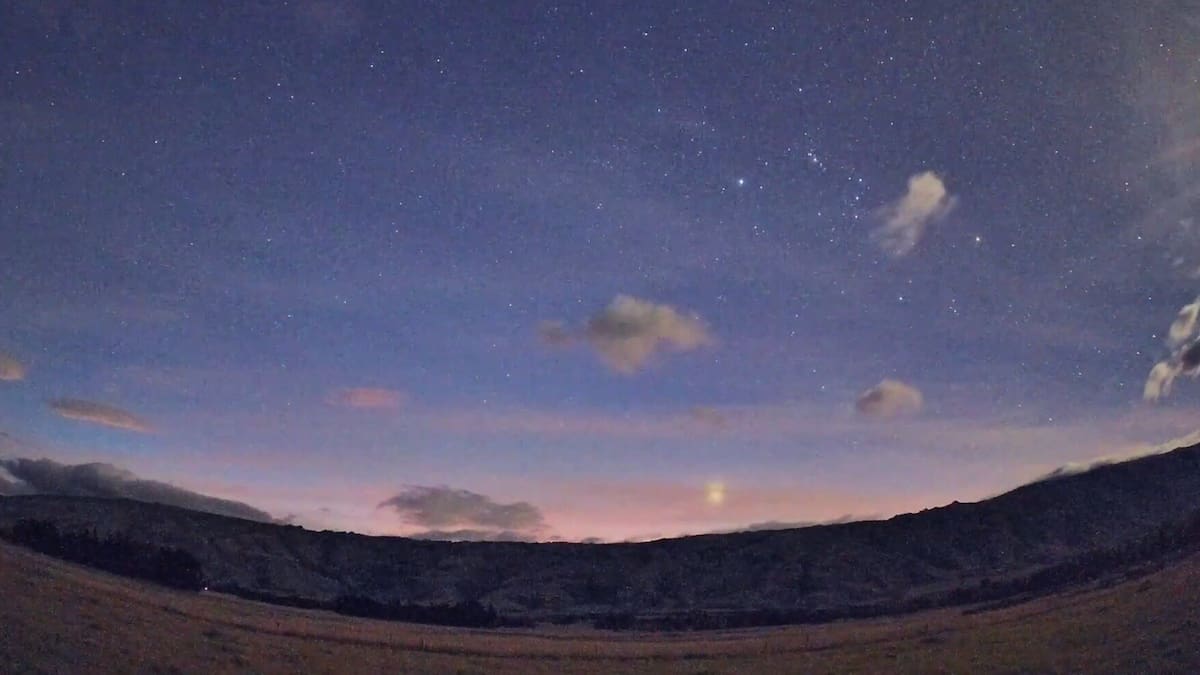 Astronomers believe ‘otherworldly’ light seen in the sky linked to Chinese rocket launch