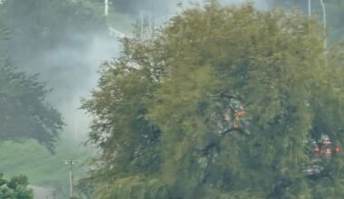 Traffic delays on SH2 following car fire reports