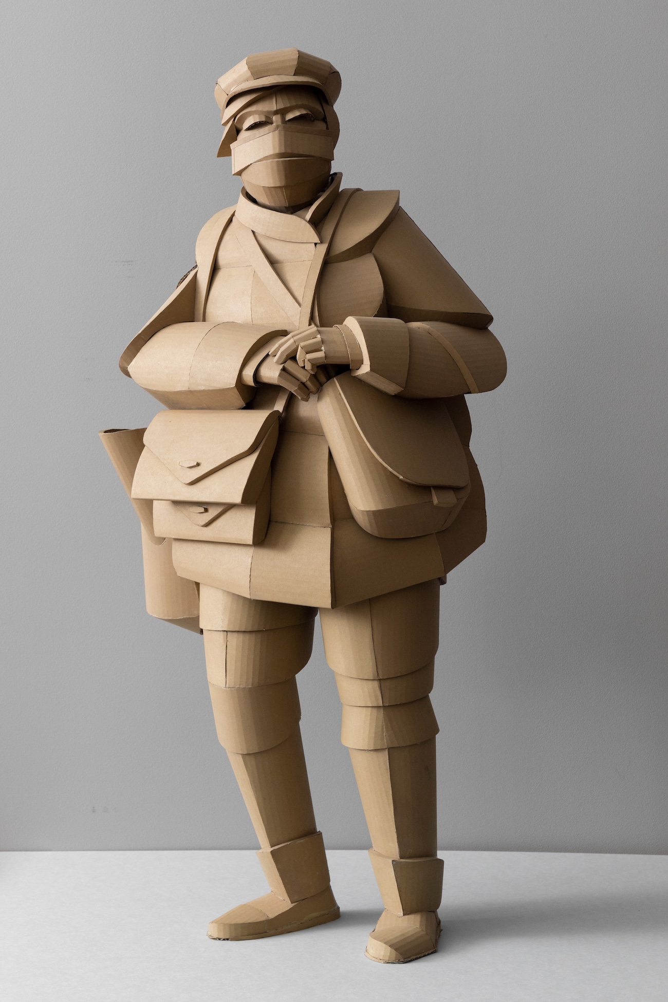 Cardboard Sculptures by Warren King