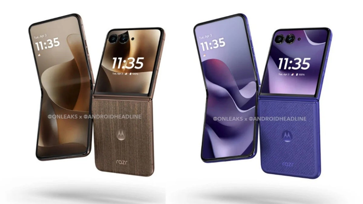 Check out the glorious Motorola Razr 70 Ultra design in two stunning colors!