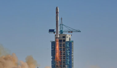 Chinese Rocket Launch Long March-2D Image Credit CNSA