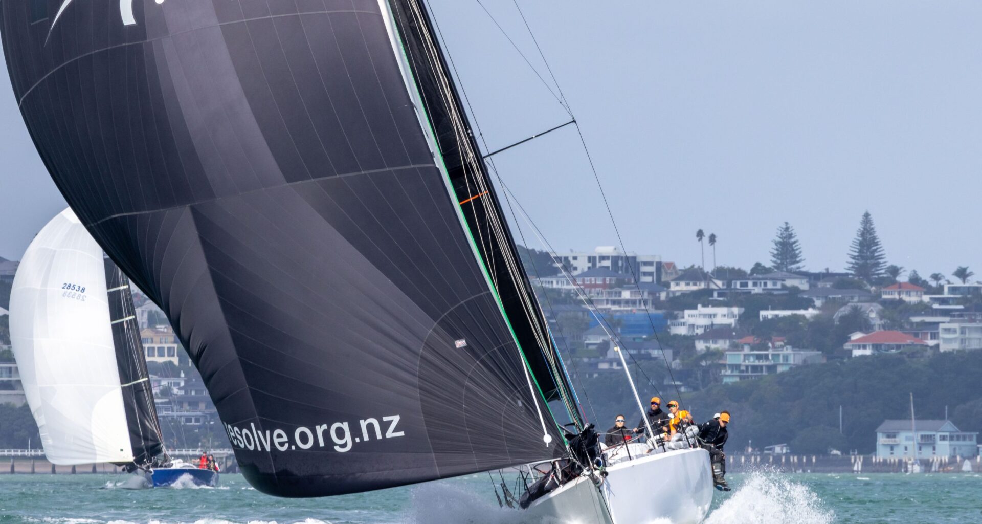 Heading home — the Three Kings fleet turns south