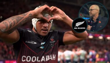 Jeff Wilson 'not convinced' that Fainga'anuku is an 'option' for All Blacks