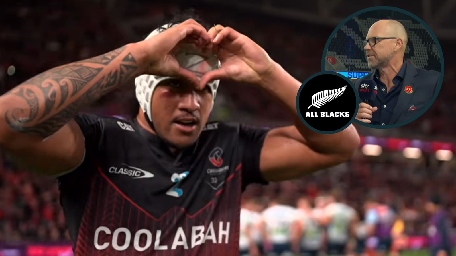 Jeff Wilson 'not convinced' that Fainga'anuku is an 'option' for All Blacks