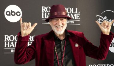 Fleetwood Mac star Mick Fleetwood reveals surprise wedding and honeymoon