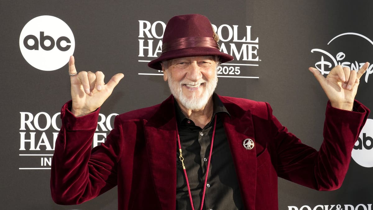 Fleetwood Mac star Mick Fleetwood reveals surprise wedding and honeymoon