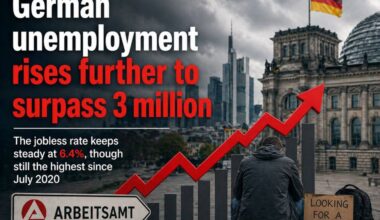 Germany April unemployment change 20k vs 4k expected