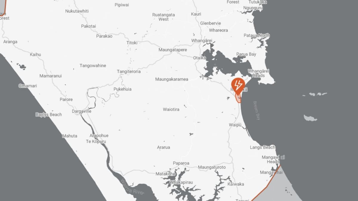 Ruakākā power outage impacts more than 360 customers, Northpower team on site