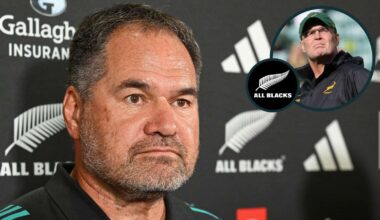 All Blacks great's Springboks concern which should determine Dave Rennie's selection